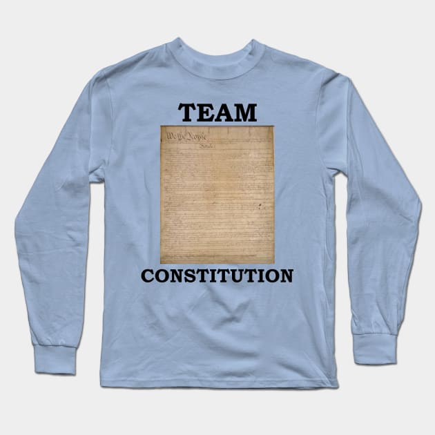 Team Constitution Long Sleeve T-Shirt by Cavalrysword